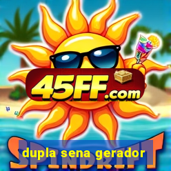 dupla sena gerador